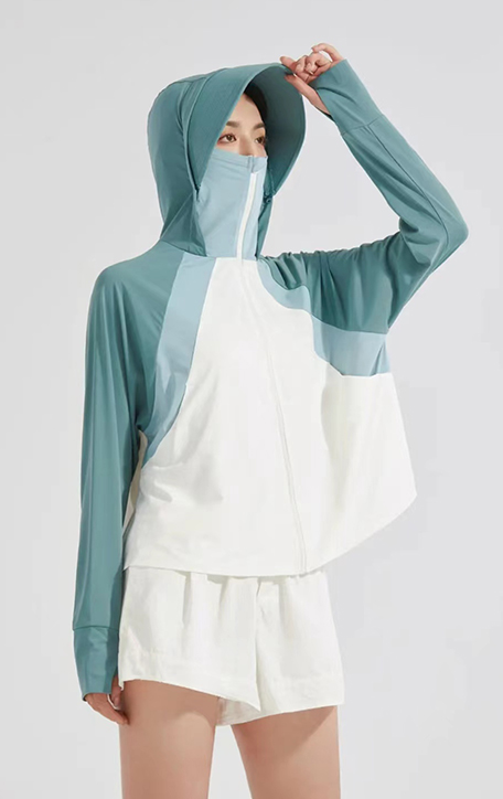 防曬衣女夏季防紫外線(xiàn)冰絲大帽檐防曬衣服廠(chǎng)家批發(fā)薄款透氣 外套罩